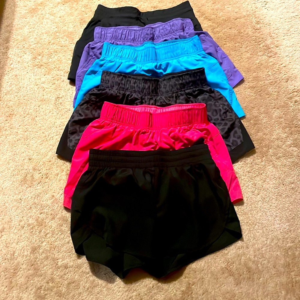6 pairs athletic works shorts